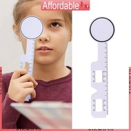GLO PD Ruler Eye Chart Eye Occluder Pocket Double Side Eye Chart Eye Test Chart for Visual Acuity Ex