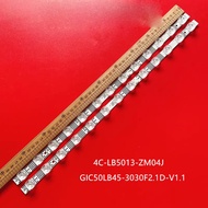 แถบไฟแบ็คไลท์ Led สำหรับ TCL 50S434 50P615 50A464 50A30 50A3 GIC50LB45 4C-LB5013ไฟ13ดวงจำนวน2ชิ้น