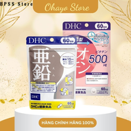 COMBO Kẽm DHC 60 Viên và Biotin DHC 60 Viên Nhật Bản 60 ngày chính hãng nội địa nhật hỗ trợ chống lã