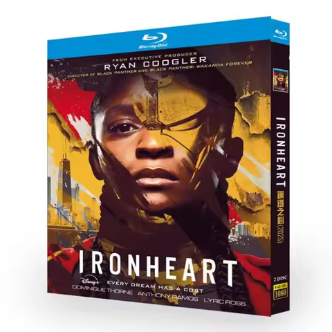 HD TV Series Ironheart Season 1 (2025), Blu-ray 2 Discs English Pronunciation BD DVD