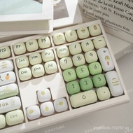 Wandering Cat z108Girls' Small Bun Mechanical Keyboard Wireless Bluetooth Mechanical Keyboard Office