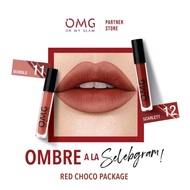 OMG Paket Ombre Lips | OMG Lipcream Ombre Paket | OMG Paket Ombre Coffee Edition | Oh My Glam Ombre