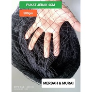 (PUKAT BUAT JEBAK BURUNG : 500GM)jaring jebak/jaring sangkar burung/pukat jebak/jaring