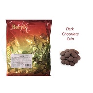 Beryl's Chocolate Coin (DARK) / Coklat Butang - 1kg