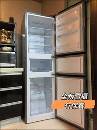 三門雪櫃 家用大容量一級能源 雙門雪櫃 白色黑色雪櫃Refrigerator