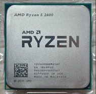 ⭐️【AMD Ryzen 5 2600 6核12線程/AM4 腳位】⭐ R5-2600/無風扇/保固3個月
