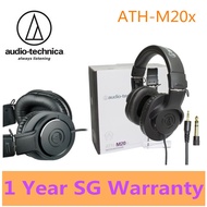 Audio Technica ATH-M20x Bluetooth/Wired Professional Headphones- 1 years SG Warranty