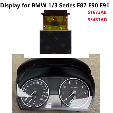 Display And Dashboard Cover Accessories for BMW X1 X3 4 X5 E84 E90 E60 E70 Instrument Cluster