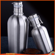 [PrettyiaSG] 1000ml Swing Stainless Steel Beer Growler Bottle