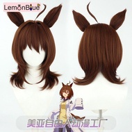 Agnes Tachyon Anime Cosplay Wig - Uma Musume Pretty Derby Halloween Hairstyle