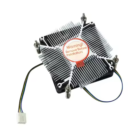 27mm Height Mini-ITX Low Profile Cooler Slim Fan LGA1155 1156 1150 1151 Quiet cooling fan micro Mini
