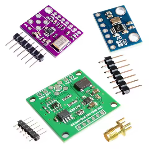 AD9833 AD9833BRMZ Programmable Microprocessors Serial Interface Module Sine Square DDS Signal Genera