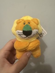 愉快動物餅獅子公仔