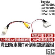 【GC嚴選】豐田garmin倒車線組 Latw19da Lxtw19da SDSV1000 SDSV-12【G0014】