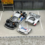 PopRace 1:64 Scale Diecast Alloy Benz AMG CLK GTR C297 Toys Cars Model Classics Nostalgia Adult Gift