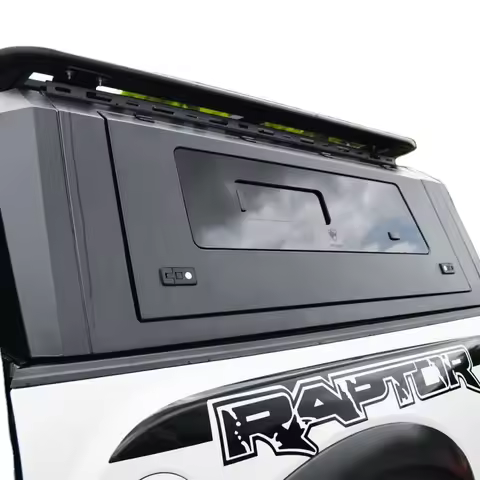 Pickup Truck Accessories Hardtop Metal Canopy With Windows for Ford Ranger T8 2018