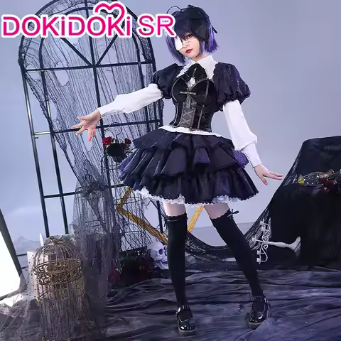 IN STOCK Takanashi Rikka Cosplay Costume Anime Love, Chunibyo & Other Delusions DokiDoki-SR Rikka Lo