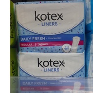 Kotex Fresh Liner Long and Wider REGULAR UNSCENTED 16s