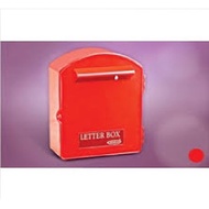 Red PVC Letter Box Peti Surat PVC Merah Peti Surat Plastik