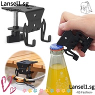 LANSELL Gas Canister Stand, Iron Outdoor Canister Hanging Hook, Portable Multi-purpose Gas Canister 