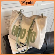 Hooto embroidered shoulder bag, Size 40cm, fits A4 for work, play, school SMN16