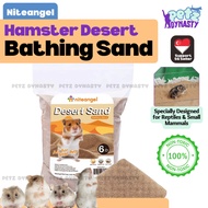 Hamster Sand Bathing Desert Zeolite for Small Pets - Bedding Niteangel Digging