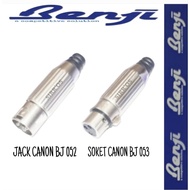 BENJI - Jack Canon Benji BJ-052 & Socket Canon Benji BJ-053