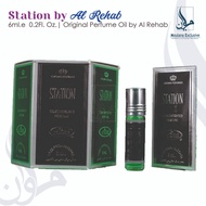 [Ready Stock] Station by Al Rehab 6ml.e  0.2Fl. Oz.| Original Perfume Oil by Al Rehab