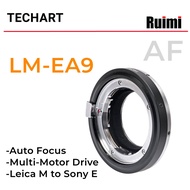 TECHART LM-EA9 Auto Focus Lens Adapter Ring for Leica M Lens to Sony E Mirrorless Cameras