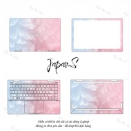 [Skin Feather Pattern] Feather Skin For laptop. Full Lines Such As: Dell, Hp, Acer, Asus, Macbook,... (Images Printed On Request)