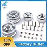 Metal Upgrade Shock-Proof Wheel Hub Rim for B1 B16 B24 B36 C14 C24 1/16 RC Truck with Screw