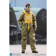 DID US Army Air Force Pilot Captain Raff 1/12 Soldier Model XA80032