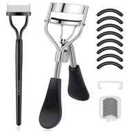 Eyelash comb eyelash separator eyelash curler with replacement pads  Eyelash Curlers Makeup Accessor