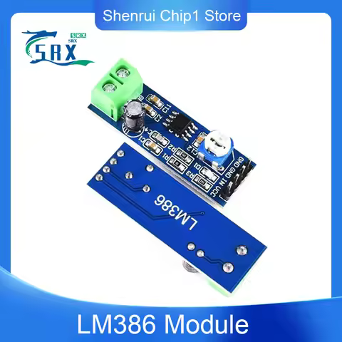 LM386 Power Amplifier Board Audio Amplifier Board Mono Audio Amplifier Module