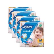 Drypers WeeWee Dry Mega NEWBORN/S/M/L/XL/ XXL 4pack =1 box