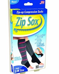 Zip sox ถุงน่องซัพพอร์ทมีซิปใส่สบาย ช่วยลดการเกิดเส้นเลือดขอด ลดอาการเมื่อยล้าเท้าจากการเดินหรือยืนเป็นเวลานาน