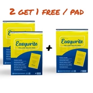 2 GET 1 FREE Pad: Easywrite Yellow Ruled w/ Perforation Premium Quality Paper Office School Victory.
