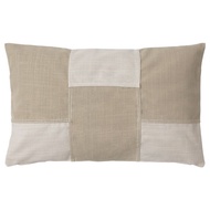 FESTHOLMEN Cushion cover, in/outdoor, light beige beige, 40x65 cm