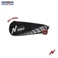 Nimo Raket Badminton Inspiron 500 + Gratis Tas &amp; Grip Wave Pattern