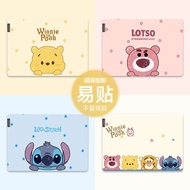 ✤Cartoon Bear Computer Sticker for Notebook Lenovo Xiaoxin Air14 Protective Film pro13HP Dell G3 Full Set Shell Film 15.6 inch Huawei matebook14 Shuo R9000p❥