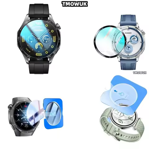 For Huawei Watch GT5 GT4 GT3 GT2 Pro GT - Tempered Glass Screen Protector, Anti-Spy HD Privacy, Easy