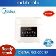 Midea Periuk Nasi (1.0L) Digital Rice Cooker MRD101B1BDW