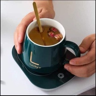 Thermal cup with electric base, cup keeps water hot for 4_8 hours.