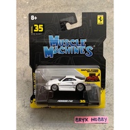 Muscle Machines Ferrari F40 #15575 White (1:64)
