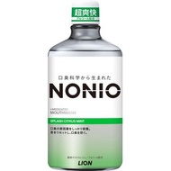 LION NONIO 無口氣漱口水 1000ml 清涼柑橘薄荷(含酒精) -91930 (平行進口)