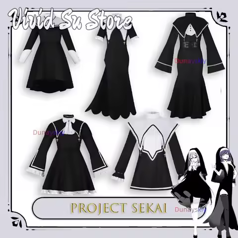 Halloween Cos Project Sekai Colorful Stage MAFUYU ENA Mzk KANADE Cosplay תחפושות 25ji Nightcord De X