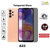 ANTI GORES KACA UNTUK SAMSUNG A23  CERAMIC MATTE TEMPERED GLASS PRIVASI SPY PELINDUNG LAYAR