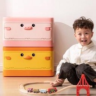 雙開門摺疊收納箱 動物造型收納箱 大容量可堆疊收納盒 附輪整理箱 儲物盒 兒童玩具 居家收納 收納箱 衣服儲物 收納盒