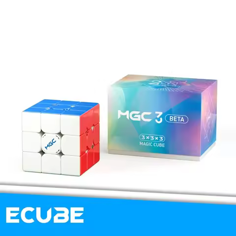 [ECube] YJ MGC Beta 3x3 Magnetic Ball Core Cubing Strickerless Speed Magic Puzzle Speed Cube Regular
