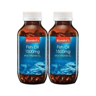 KORDELS FISH OIL 1500MG + VITAMIN D3 SOFTGEL 120S X 2